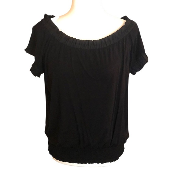 INC black blouse P/M - Picture 1 of 3